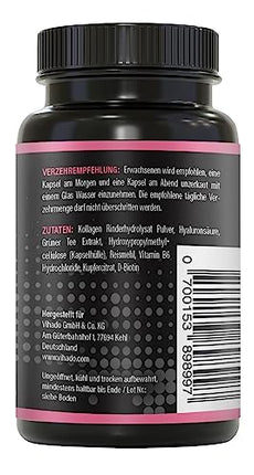 BRNR LADY BRNR - BeautyFit vielmaiņas formula ar B6 vitamīnu, saistaudiem ar varu, kolagēnu, augstu hialuronskābes devu, biotīnu, 120 kapsulas