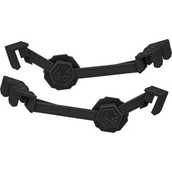 Lume Cube — stiprinājumi DJI Mavic 2 Pro un Zoom kamerām — neslīdoši — stabili un viegli — 1/4 collu skrūve — regulētāji gaismas leņķa regulēšanai — viegli piestiprināms