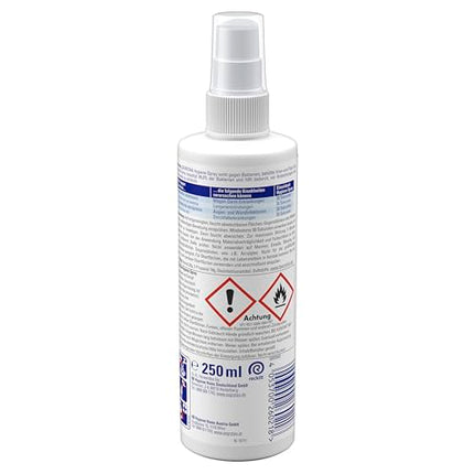 Sagrotan higiēnas pumpja aerosols – dezinfekcijas līdzeklis tekstilizstrādājumiem un virsmām mājās – 2 x 250 ml aerosola pudeles praktiskā izdevīgā iepakojumā