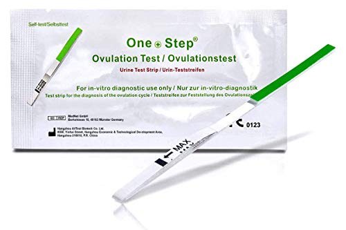 50 One+Step ovulācijas testi ar optimālu jutību 20 miu/ml - Auglības tests sievietēm - Ovulācijas testi ovulācijas noteikšanai
