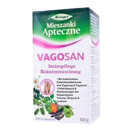 Vagosan, 100g, augu maisījums, sēžamā vanna, ozola miza, kumelīte, arnika, sieviešu līdzeklis, ārstēšana