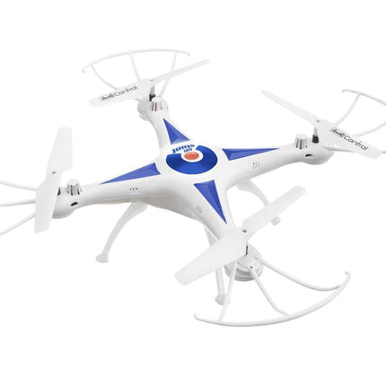Revell vadības kvadrokopters Go! Triks, 6 asu žiroskops, ātruma līmeņi un apgāšanās funkcija, bezgalvas režīms, liels uzlādējams LiPo akumulators, iekļauts USB lādētājs, precīza tālvadības pults
