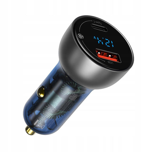Car charger USB, USB 3.1 type C Baseus 50