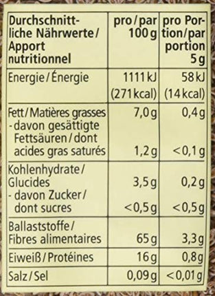 Aln. Psyllium sēklas veselas 250g