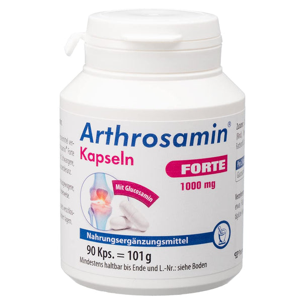 Pharma-Peter ARTHROSAMĪNS 1000 mg forte locītavu kapsulas, 90 kapsulas