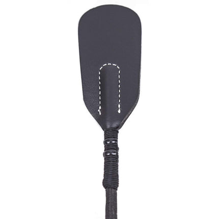 BDSMAGE 35 cm jāšanas pātaga erotiska ādas pātaga ar spalvu kutinātāja lāpstiņu, BDSM bondage komplekts, ādas pātaga, pēriena spalvu kutinātāja masāžas spalvu nūjiņa seksa rotaļlieta pāriem