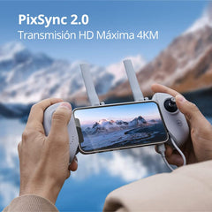 Potensic ATOM SE GPS drons ar 4K EIS kameru, 2 akumulatoriem, 62 minūšu lidojuma laiku, svaru zem 249 g, C0, 4KM FPV pārraidi, bezsuku motoru, maks. 16 m/s, seko man/automātiska. Atgriešanās, iesācējiem pieaugušajiem