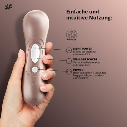 Satisfyer Pro 2 vibratora dildo | Klusa un spēcīga klitora stimulācija | Seksa rotaļlietu dāvana sievietēm | Īpaši erotiskas seksa rotaļlietas | Spiediena viļņu vibrators ar vibrācijām | Stimulatora rotaļlieta sievietēm