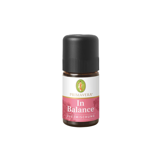 PRIMAVERA Līdzsvarots aromātu maisījums 5 ml - Roze, Apelsīns un Rožu ģerānija - Aromātiskā eļļa, Aromātiskā eļļa, Ēteriskā eļļa Aromterapija - Līdzsvarošana - Vegāns