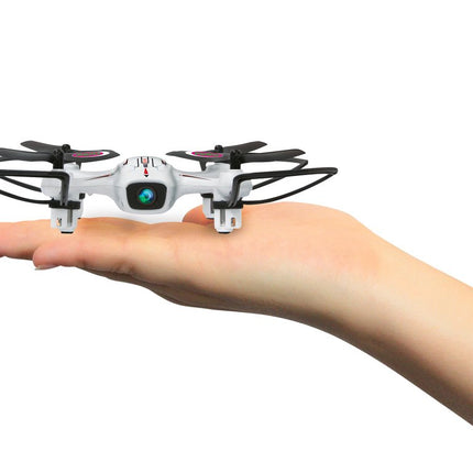 JAMARA 422029 - Angle 120 Altitude HD Wifi VR, inkl. VR-Brille, Altitude Hold Adjustment, Kompass/Flyback, Track following - Flugbahn-Planung-Modus,120° Weitwinkel-Kamera,Unterspannungswarnung,40 KM/h