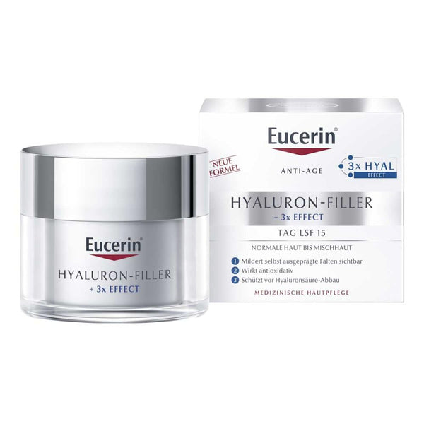 Eucerin Anti Age Hyaluron-Filler dienas krēms normālai un kombinētai ādai 50 ml