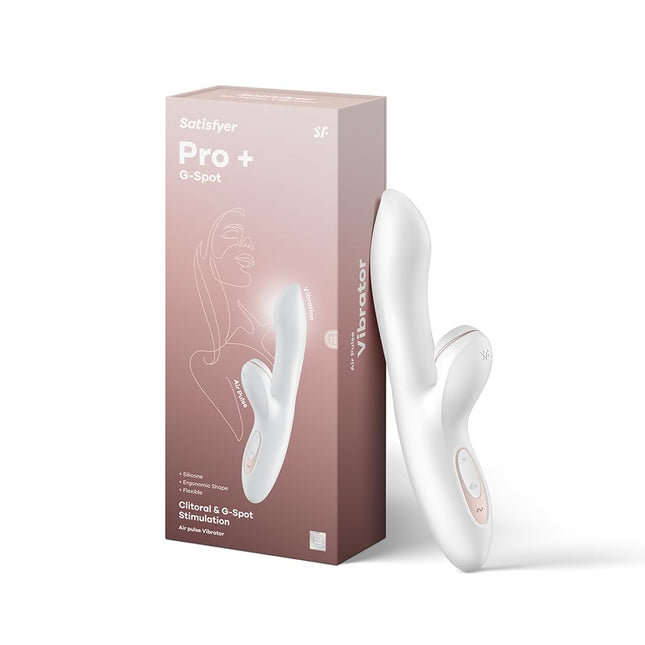 Satisfyer Pro G-punkta trusītis | Klitora sūkātājs ar 11 intensitātes līmeņiem | G-punkta masāža ar 10 vibrācijas programmām | Vibratora akumulatora tehnoloģija | Ūdensizturīga (IPX7) seksa rotaļlieta sievietēm