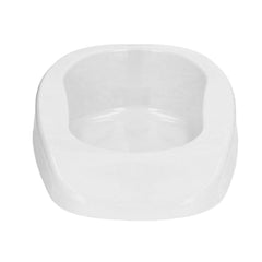 Izturīga, pārnēsājama plastmasas gultas panna, gultas pacientiem ar vāka rokturi grūtniecēm (balta)