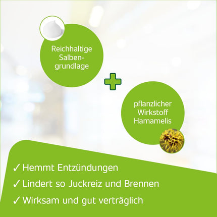 Hametuma hemoroīdu komplekts | 25 g ziede | 10 svecītes un mitrās salvetes | augu izcelsmes zāles ar burvju lazdu | pretiekaisuma līdzeklis | mazina niezi un dedzināšanu | labi panesams