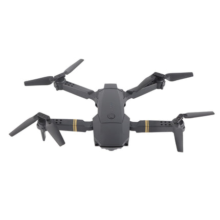 WIFI drons, E58, salokāma 4K aerokamera, tālvadības kvadrokopters, 3,7 V, 600 mAh litija jonu akumulators, tālvadības kvadrokoptera dubultā kamera ar LED apkārtgaismu, dāvanu izvēle zēniem un meitenēm