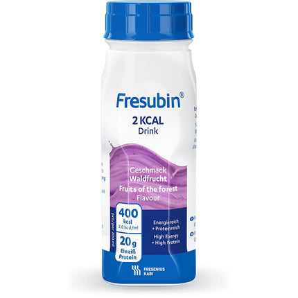 Fresenius Kabi Fresubin 2 kcal šķiedrvielu dzēriens ar 6 gardām garšām, 200 ml (24 gabali)