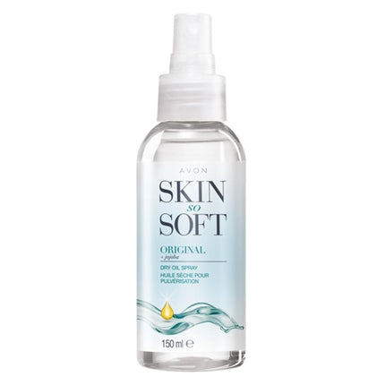 Avon Skin So Soft sausās eļļas ķermeņa aerosols pret blusām 150 ml