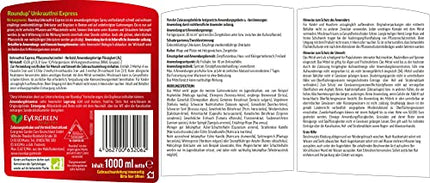 Roundup Weed Free Express, 1 litra smidzināšanas pudele, nezāļu iznīcinātājs, nezāļu, zāles un sūnu apkarošanai