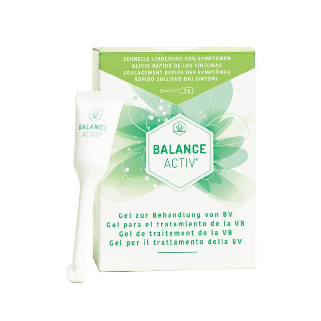 Balance Activ gels, palīdz cīnīties pret BV (bakteriālo vaginozi), līdzsvaro pH līmeni un atjauno ķermeņa dabisko līdzsvaru, 1 iepakojums