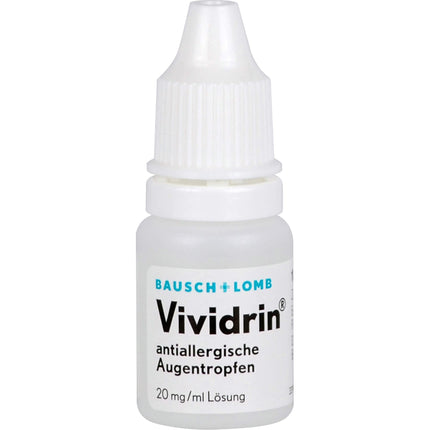 VIVIDRIN antialerģiski acu pilieni 10 ml