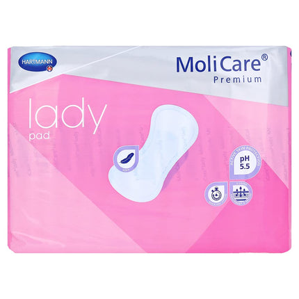 12x MoliCare Premium dāmu higiēniskās paketes 4,5 pilieni, 14 gabali | Iepakojums (14 gabali)