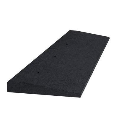 Gumijas rampa, 30 mm augsta sliekšņa rampa, apmales rampa, pārbraucamā rampa (melna)