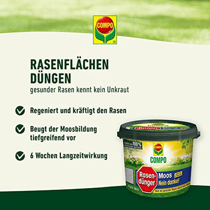 Compo zāliena mēslojums sūnas - nē, paldies! 7,5 kg