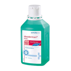 3 x 500 ml Schülke Desderman roku dezinfekcijas līdzeklis, bez krāsvielām un smaržvielām
