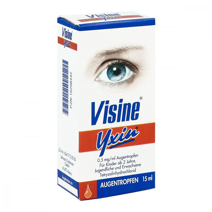 Johnson &amp; Johnson VISINE Yxin 0,5 mg/ml acu pilieni 15 ml