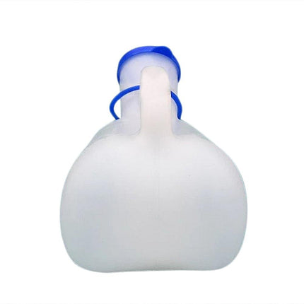 Pisuāra pudele sievietēm un vīriešiem, 1000 ml pārnēsājama avārijas pisuāra tualete ar rokturi, ceļojumu kempings, āra automašīnas ceļojums, mobilā tualete vīriešiem/sievietēm/bērniem