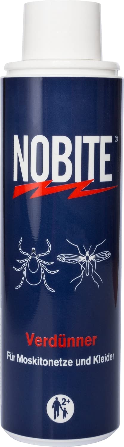 NOBITE šķīdinātājs, kukaiņu atbaidīšanas līdzeklis tekstilizstrādājumu piesūcināšanai (100 ml)