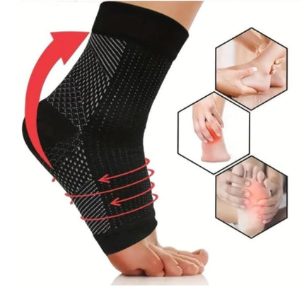 thieberg oriģinālās ortopēdiskās kompresijas zeķes (L/XL 40-46, melnas, 3 pāri)