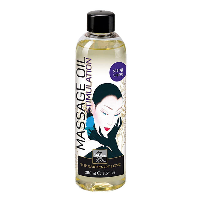 SHIATSU afrodiziaka masāžas eļļa ilang-ilang, masāžas eļļa jutekliskai partnera masāžai stimulācijai, ar izsmalcinātu aromātu. | 250 ml (1 iepakojums)