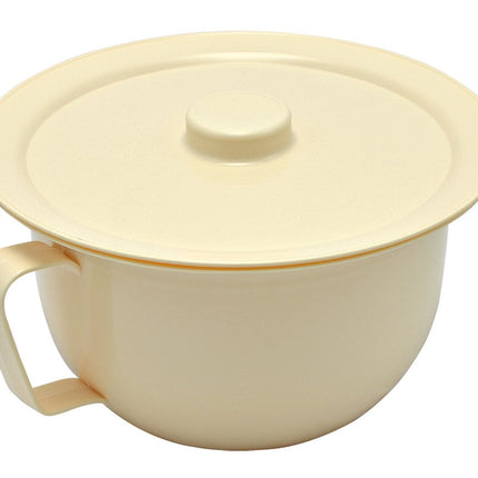 Pflegehome24® Chamber katls ar vāku, krēms, gultas panna
