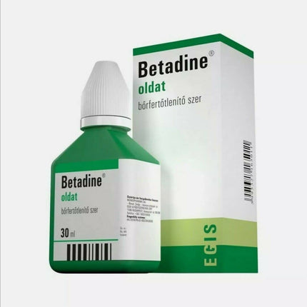 Betadīns 100 mg/ml – 30 ml – Antiseptisks līdzeklis brūču ārstēšanai un dezinfekcijas līdzeklis