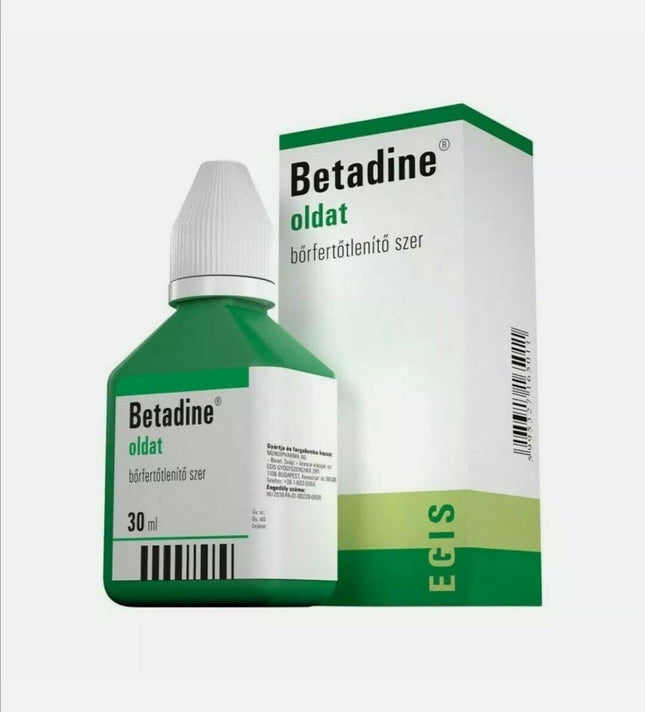 Betadīns 100 mg/ml – 30 ml – Antiseptisks līdzeklis brūču ārstēšanai un dezinfekcijas līdzeklis