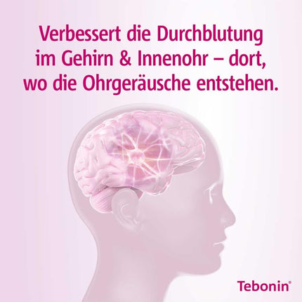 Tebonīna intensitāte 120 mg | 30 gabali | akūta un hroniska tinīta ārstēšanai* | augu izcelsmes zāles ar ginkgo biloba ekstraktu | palīdz pret troksni ausīs* un reiboni | ar īpašu ginkgo ekstraktu