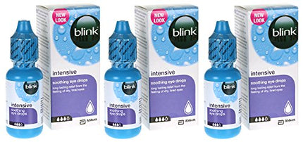 Blink acu pilieni - intensīvs stearīns 10 ml, 3 pilienu iepakojums