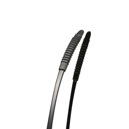 NRDIK PROFLEX vieglās (3 gab. iepakojumā) elastīgās lasāmbrilles - triecienizturīgas, skrāpējumu izturīgas, lokāmas, neslīdošas, unisex (vīriešiem + sievietēm), pieejamas (ovālas, melnas, 2.0)