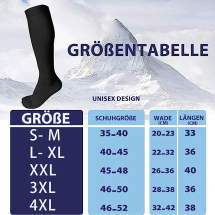 DDOBB 4 pāru kompresijas zeķes vīriešiem un sievietēm, atbalsta zeķes, kompresijas zeķes, atbalsta zeķes, ceļojumu zeķes lidojumiem, sportam, skriešanai, riteņbraukšanai (melnas*4, SM)