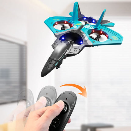 Bagima tālvadības putu lidmašīna, RC lidmašīnas, helikopters, kvadrokopters pieaugušajiem un bērniem, drons, gravitācijas sensors, triku roll, foršs apgaismojums, akumulators, (189)