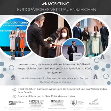 Mobiclinic®, tualetes ratiņkrēsls, regulējams augstums, pašgājējs, Calígula, saliekams kāju balsts un roku balsti, ar noņemamu bļodu, riteņu bremze, alumīnijs