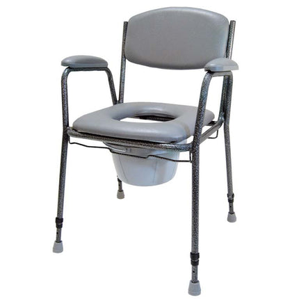 Drive Medical tualetes krēsls TS 130, melns-sudrabains