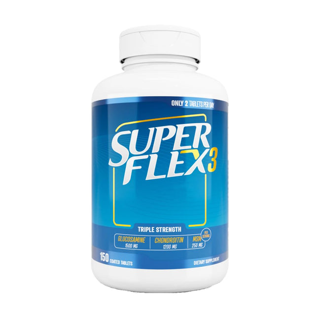 NEWTON EVERETT Superflex 3 (glikozamīns, hondroitīns, MSM) 150 tabletes