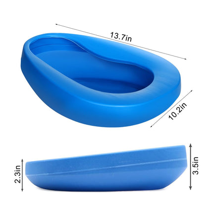Plastmasas sieviešu gultas panna gultas panna pieaugušajiem un vīriešiem gultas pacientiem