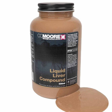 Cc Moore šķidrais aknu ekstrakts 500 ml Makšķerēšanas pievilinātāji un iegremdēšanas aprīkojums 92486