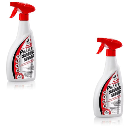 Leovet jaudas fāze | Dubultais iepakojums | 2 x 550 ml | Kukaiņu atbaidīšanas līdzeklis zirgiem | Kukaiņu un zirgmušu atbaidīšanai | Ar dabīgām augu eļļām | Atbilst ADMR prasībām