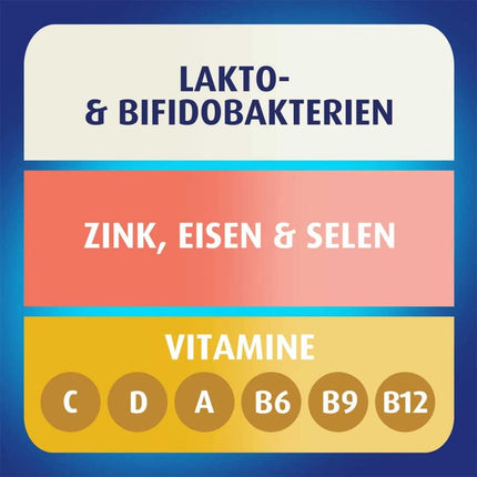 Bion3 Immun(*1) Multivitamīni, imunitātes stiprināšanai, C, D vitamīns, cinks un zarnu floras baktērijas, 90 tabletes, 3 mēnešu krājums