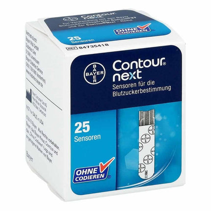 Contour next sensora testa strēmeles, 1 x 25 strēmeles