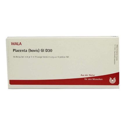 PLACENTA BOVIS GL D 30 ampulas 10x1 ml